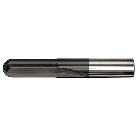 Mastercut Tool 3/8x1x3/8x2-1/2 4FL Ball Straight Flute Endmill, PowerA 203-212-1